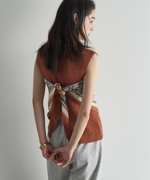 THE YOn（ザヨン）の「ボタニカル大判スカーフ（バンダナ/スカーフ・レディース・イエロー/オレンジ・FREE）」の17枚目の写真