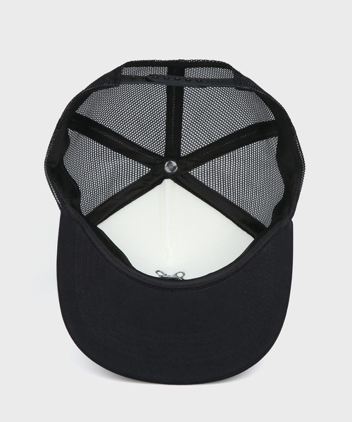 Psycho Bunny（サイコバニー）の「[WEB限定]エンブロイダリーロゴ メッシュキャップ（キャップ・メンズ・ブラック・FREE）」の5枚目の写真
