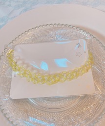 MASHIRO（マシロ）の「【MASHIRO】ワイヤータトゥーチョーカー/Y2K 平成ギャル 推しカラー（MA/EK277）（チョーカー）」