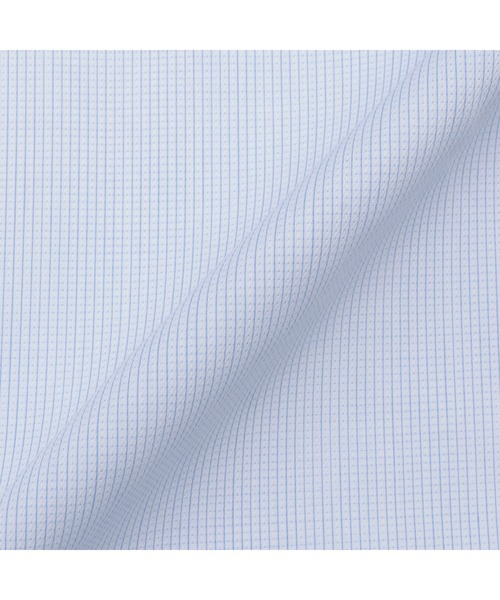 TOKYO SHIRTS(トウキョウシャツ)の「超形態安定ノーアイロン レギュラー 長袖ビジネスワイシャツ(ビジネスシャツ・メンズ・ブルー・首回り37cm-裄丈80cm/首回り39cm-裄丈80cm/首回り39cm-裄丈84cm/首回り41cm-裄丈82cm/首回り41cm-裄丈86cm/首回り42cm-裄丈82cm/首回り42cm-裄丈86cm/首回り43cm-裄丈82cm/首回り43cm-裄丈86cm/首回り37cm-裄丈84cm)」の5枚目の写真