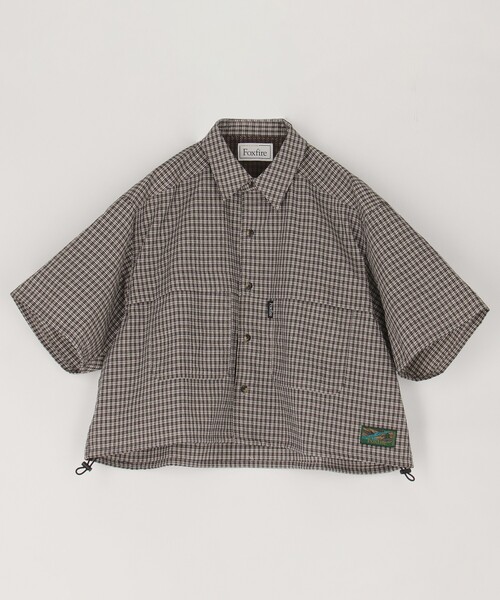 ブラウス シャツ Foxfire × FREAK'S STORE/フォックスファイヤー 別注 フィッシングポケット ショートスリーブシャツ レディース FREAK'S STORE ブラウス シャツ Foxfire × STORE/フォックス