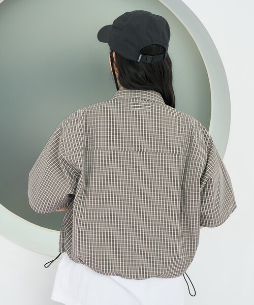 ブラウス シャツ Foxfire × FREAK'S STORE/フォックスファイヤー 別注 オックス フィッシングポケットショートスリーブシャツ レ Foxfire/別注 オックス フィッシングポケットショートスリーブ