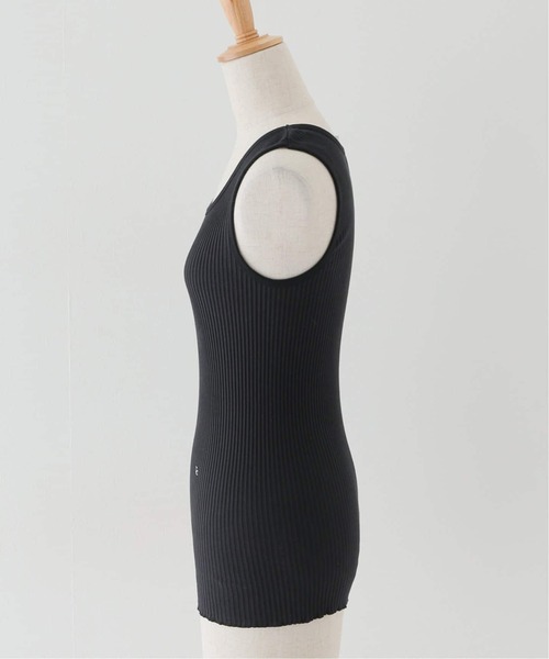 VERMEIL par iena（ヴェルメイユパーイエナ）の「TANC TOKYO タンクトウキョウ SKINTOP TC25A-001（タンクトップ・レディース・ブラック/ホワイト・FREE）」の11枚目の写真