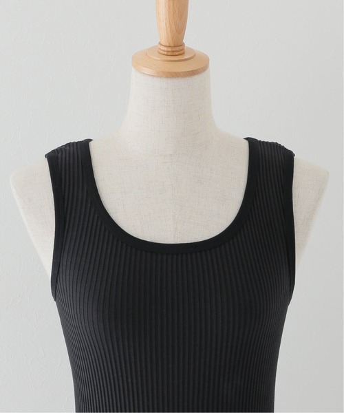 VERMEIL par iena（ヴェルメイユパーイエナ）の「TANC TOKYO タンクトウキョウ SKINTOP TC25A-001（タンクトップ・レディース・ブラック/ホワイト・FREE）」の13枚目の写真