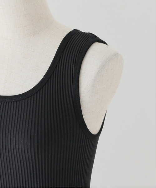 VERMEIL par iena（ヴェルメイユパーイエナ）の「TANC TOKYO タンクトウキョウ SKINTOP TC25A-001（タンクトップ・レディース・ブラック/ホワイト・FREE）」の15枚目の写真