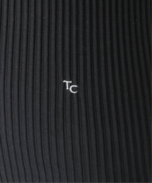 VERMEIL par iena（ヴェルメイユパーイエナ）の「TANC TOKYO タンクトウキョウ SKINTOP TC25A-001（タンクトップ・レディース・ブラック/ホワイト・FREE）」の7枚目の写真