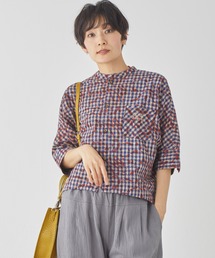 KRIFF MAYER Lady's Collection（クリフメイヤーレディースコレクション）の「【綿100%】インド綿草木染めドルマンシャツ（シャツ/ブラウス）」