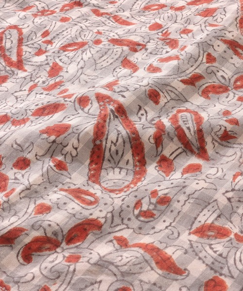 KRIFF MAYER Lady's Collection(クリフメイヤーレディースコレクション)の「【綿100%】インド綿草木染めドルマンシャツ(シャツ/ブラウス・レディース・ブルー/グレー/サックスブルー/ネイビー・LARGE/MEDIUM)」の17枚目の写真