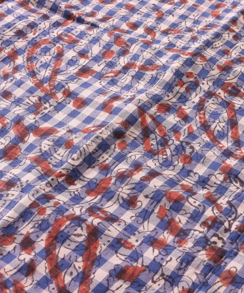 KRIFF MAYER Lady's Collection(クリフメイヤーレディースコレクション)の「【綿100%】インド綿草木染めドルマンシャツ(シャツ/ブラウス・レディース・ブルー/グレー/サックスブルー/ネイビー・LARGE/MEDIUM)」の18枚目の写真