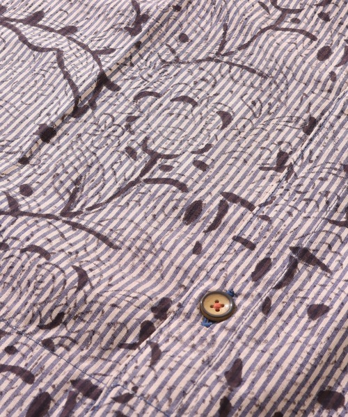 KRIFF MAYER Lady's Collection(クリフメイヤーレディースコレクション)の「【綿100%】インド綿草木染めドルマンシャツ(シャツ/ブラウス・レディース・ブルー/グレー/サックスブルー/ネイビー・LARGE/MEDIUM)」の20枚目の写真