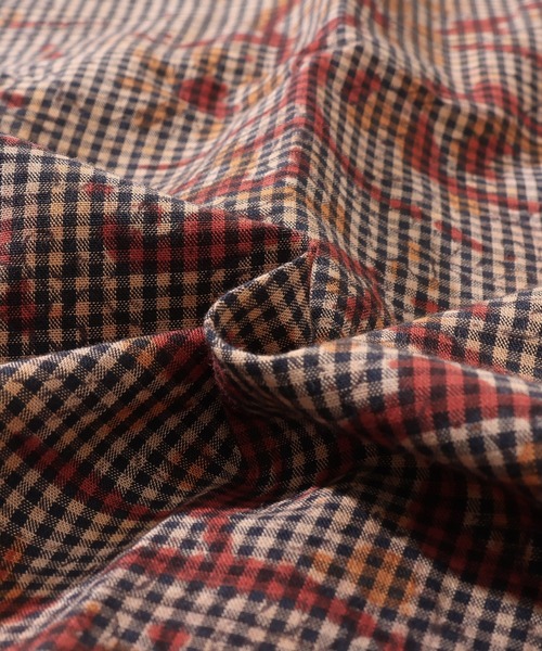 KRIFF MAYER Lady's Collection(クリフメイヤーレディースコレクション)の「【綿100%】インド綿草木染めドルマンシャツ(シャツ/ブラウス・レディース・ブルー/グレー/サックスブルー/ネイビー・LARGE/MEDIUM)」の21枚目の写真