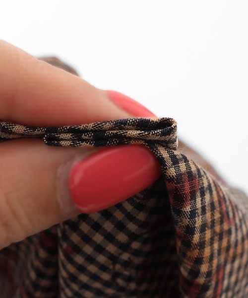 KRIFF MAYER Lady's Collection(クリフメイヤーレディースコレクション)の「【綿100%】インド綿草木染めドルマンシャツ(シャツ/ブラウス・レディース・ブルー/グレー/サックスブルー/ネイビー・LARGE/MEDIUM)」の22枚目の写真