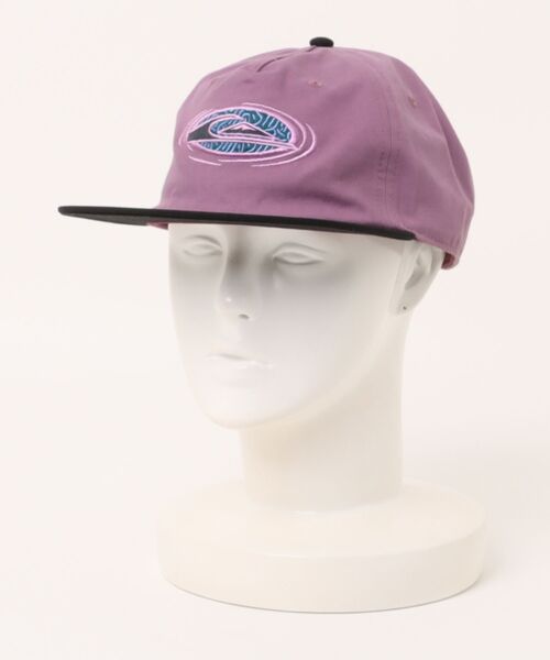 Quiksilver（クイックシルバー）の「QS FRASSNASSA/クイックシルバー帽子（キャップ・メンズ・パープル/ホワイト/グレー/ブラック・FREE）」の5枚目の写真