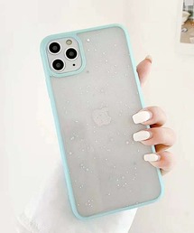 c.u.l（シーユーエル）の「クリアラメ カラーエッジ iPhoneカバー アイフォンケース ipc742（スマホケース/カバー）」