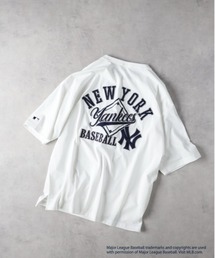 MLB(エムエルビー)【メンズ】【Right-on別注】ワッペンプリントTシャツ