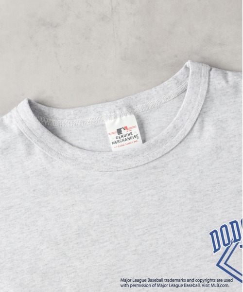 MLB（メジャーリーグベースボール）の「【MLB】「別注」ワッペンプリントTシャツ（Tシャツ/カットソー・メンズ・ホワイト/ロイヤルブルー/オレンジ/グレー/ブラウン/ブラック・L/M/XL）」の13枚目の写真