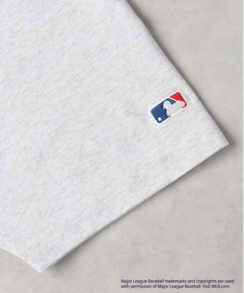 MLB（メジャーリーグベースボール）の「【MLB】「別注」ワッペンプリントTシャツ（Tシャツ/カットソー・メンズ・ホワイト/ロイヤルブルー/オレンジ/グレー/ブラウン/ブラック・L/M/XL）」の11枚目の写真
