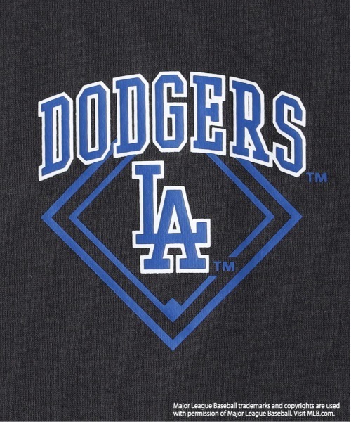 MLB（メジャーリーグベースボール）の「【MLB】「別注」ワッペンプリントTシャツ（Tシャツ/カットソー・メンズ・ホワイト/ロイヤルブルー/オレンジ/グレー/ブラウン/ブラック・L/M/XL）」の7枚目の写真