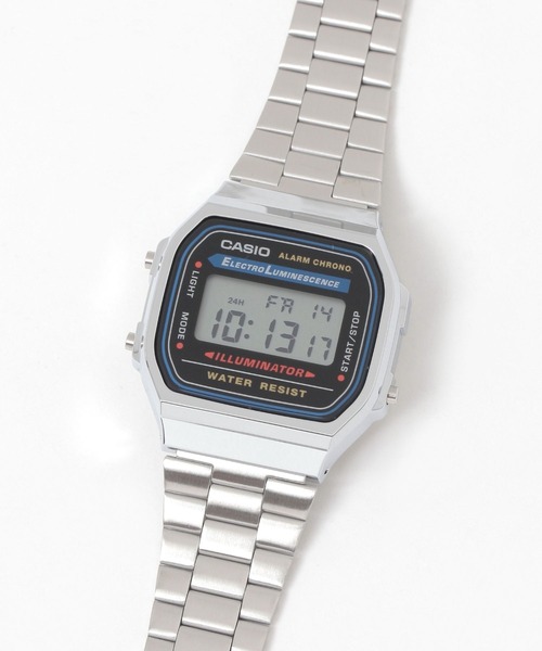 CASIO(カシオ)の「【CASIO】A168WA-1A2WJR【WEB・一部店舗限定】(デジタル腕時計・メンズ・グレー・FREE)」の1枚目の写真