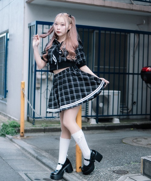 てぃら×TRAVAS TOKYO(トラバス・トーキョー) ZIPTシャツ (devil