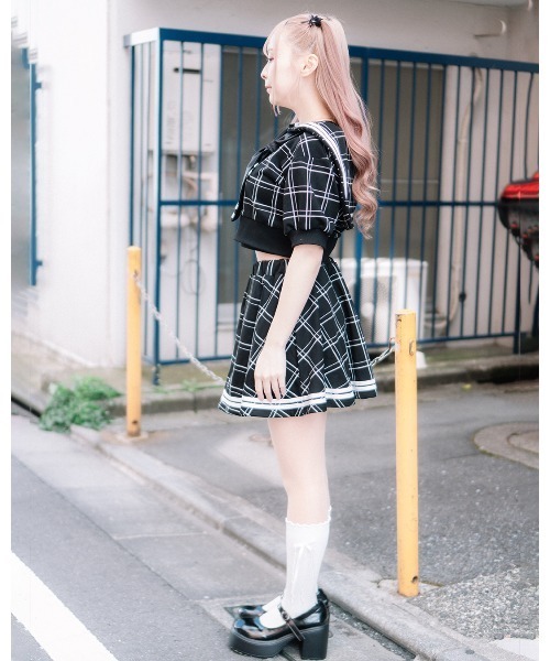 TRAVAS TOKYO/トラバス トーキョー』セーラーカラーセットアップ