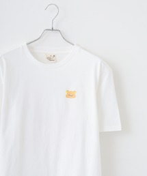 Rilakkuma 天竺 クルーネック ビッグシルエット 半袖Tシャツ