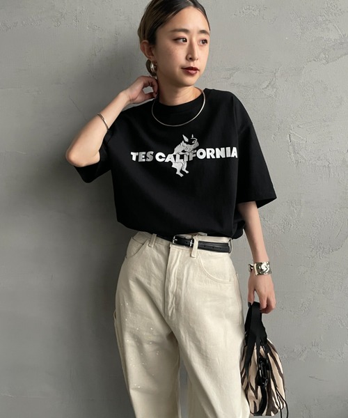 tシャツ 「THE ENDLESS SUMMER/エンドレスサマー」 別注 TES CALIFORNIA バックプリントTシャツ レディース メンズ The Endless Summer [エンドレスサマー] 別注 THE CALIFORNIA