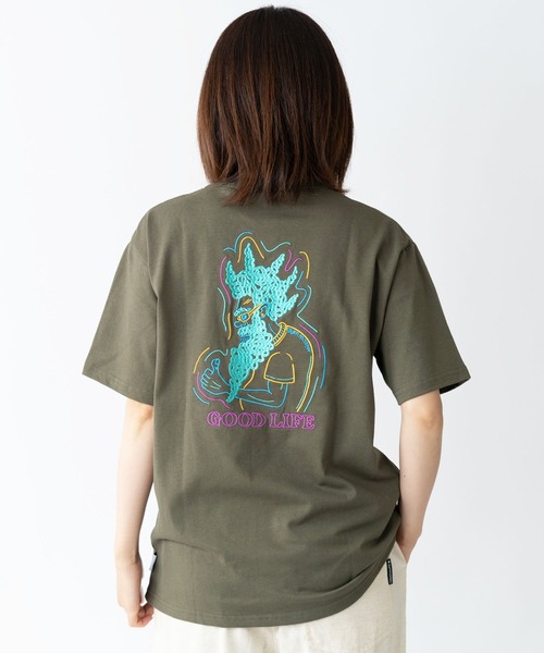 7.4oz GOOD LIFE刺繍Tee | ジムマスター（gym master）公式通販
