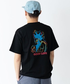 7.4oz GOOD LIFE刺繍Tee