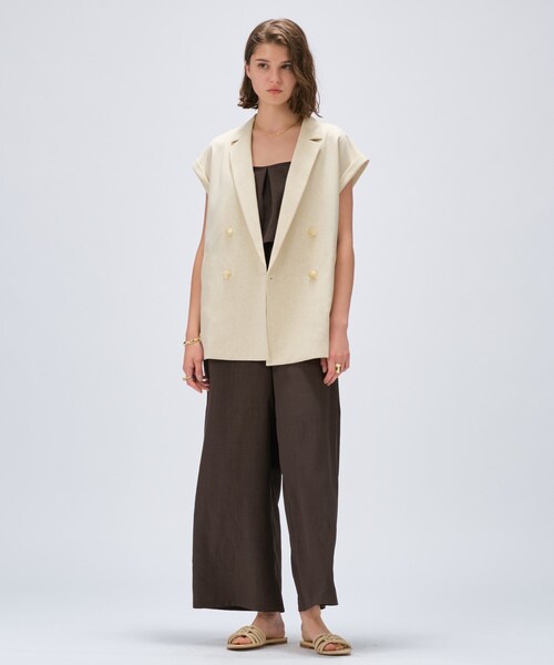 cloenc（クロエンス）の「【セットアップ／手洗い可】リネンブレンド