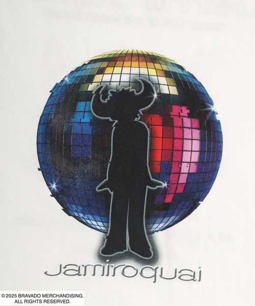 MARUKAWA(マルカワ)の「Jamiroquai/ジャミロクワイ バッファローマン グラフィック サークルロゴ フロント バックプリント半袖Tシャツ レディース メンズ(Tシャツ/カットソー・メンズ・ホワイト/ホワイト系その他/ブラック系その他/ブラック系その他2・M/L/LL)」の19枚目の写真