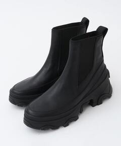 ミドル丈ジップデザインブーツ（ブーツ）｜Ungrid（アングリッド）の