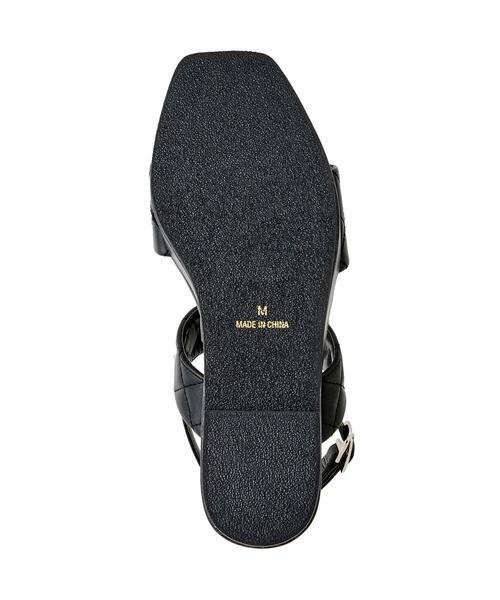 INGNI（イング）の「ビジューキルティングサンダル（サンダル・レディース・ブラック/アイボリー・M/L）」の9枚目の写真