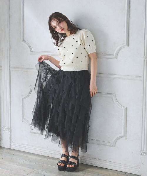 INGNI（イング）の「ビジューキルティングサンダル（サンダル・レディース・ブラック/アイボリー・M/L）」の13枚目の写真