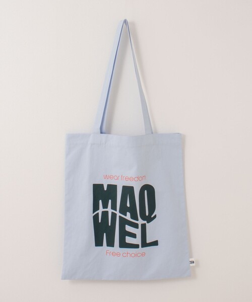 NOLLEY’S（ノーリーズ）の「【MAQWEL/マクウェル】TOTE BAG（トートバッグ・レディース・サックスブルー・FREE）」の11枚目の写真