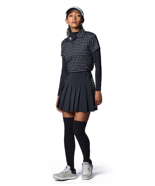 UNDER ARMOUR(アンダーアーマー)の「UAアイソチル コンプレッション ロングスリーブ モックネック シャツ(ゴルフ/レディース)(Tシャツ/カットソー・レディース・ブラック・S/M/L/XL)」の3枚目の写真