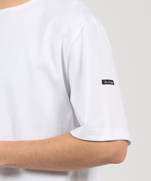 Le Minor - トゥモローランド ルミノア ホワイト Tシャツ 未使用新品 Le Minor ルミノア minor バスクシャツ 無地 メンズ ソリッド