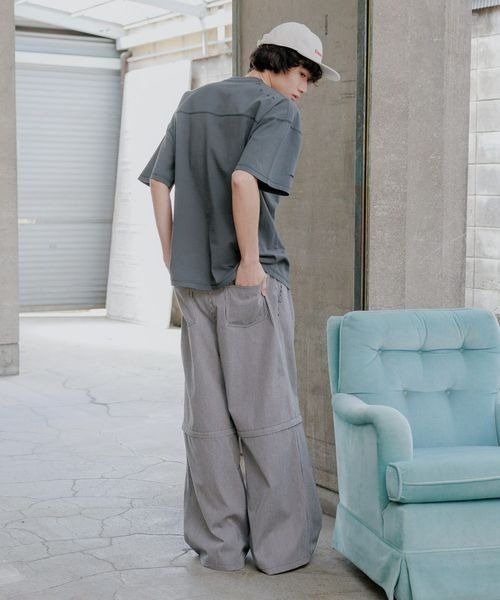 セール】《UNISEX》2WAYストライプパンツ（その他パンツ