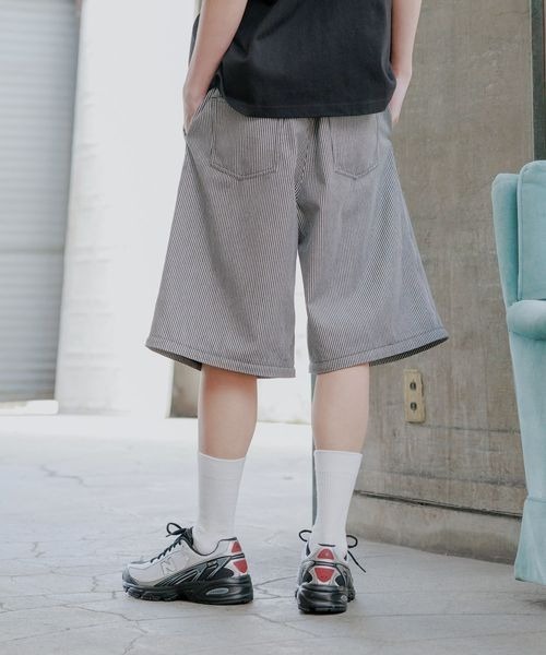 PBLIM（ページボーイリム）の「《UNISEX》2WAYストライプパンツ（その他パンツ・レディース・ホワイト系その他/ブラック系その他/ブルー系その他・MEDIUM/LARGE）」の11枚目の写真