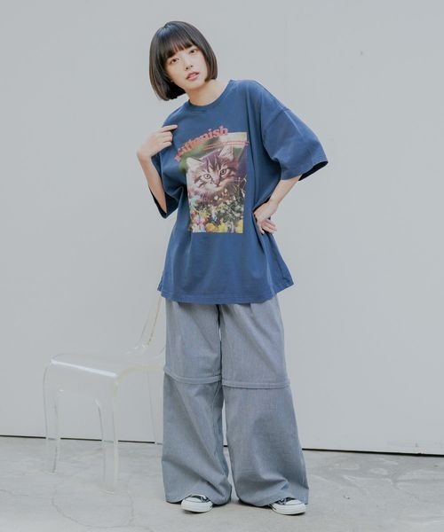 PBLIM（ページボーイリム）の「《UNISEX》2WAYストライプパンツ（その他パンツ・レディース・ホワイト系その他/ブラック系その他/ブルー系その他・MEDIUM/LARGE）」の16枚目の写真