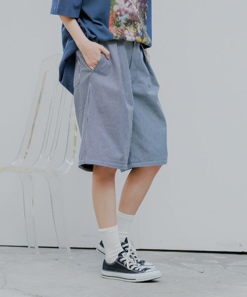 PBLIM（ページボーイリム）の「《UNISEX》2WAYストライプパンツ（その他パンツ・レディース・ホワイト系その他/ブラック系その他/ブルー系その他・MEDIUM/LARGE）」の19枚目の写真