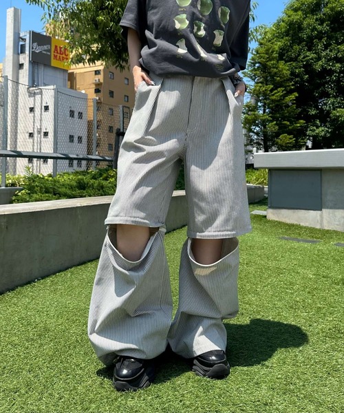 セール】《UNISEX》2WAYストライプパンツ（その他パンツ
