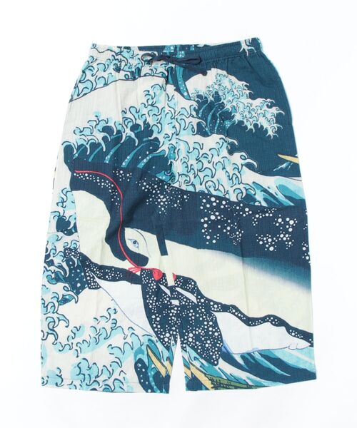 カヤ（カヤ）の「【カヤ】着る、NIPPON ART 倭の絵メンズパンツ（その他パンツ・メンズ・ブラック/ダークネイビー/ライトブルー/ネイビー/ピンク/レッド/イエロー・FREE）」の4枚目の写真