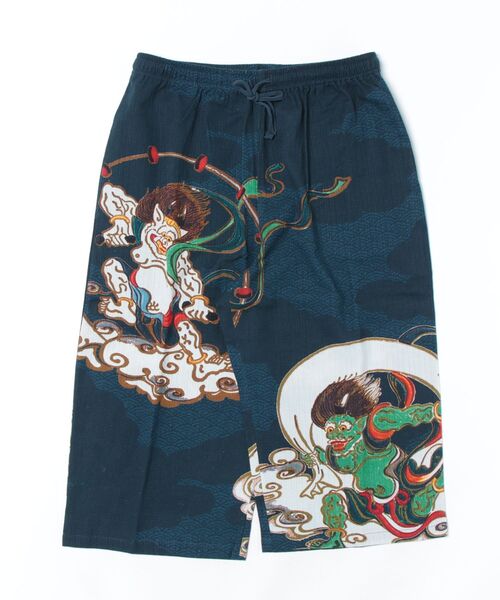 カヤ（カヤ）の「【カヤ】着る、NIPPON ART 倭の絵メンズパンツ（その他パンツ・メンズ・ブラック/ダークネイビー/ライトブルー/ネイビー/ピンク/レッド/イエロー・FREE）」の5枚目の写真