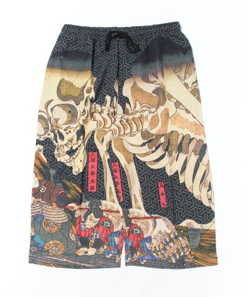 カヤ（カヤ）の「【カヤ】着る、NIPPON ART 倭の絵メンズパンツ（その他パンツ・メンズ・ブラック/ダークネイビー/ライトブルー/ネイビー/ピンク/レッド/イエロー・FREE）」の11枚目の写真