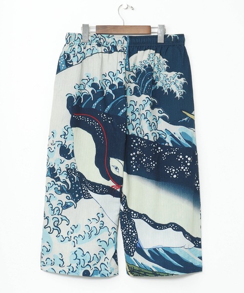 カヤ（カヤ）の「【カヤ】着る、NIPPON ART 倭の絵メンズパンツ（その他パンツ・メンズ・ブラック/ダークネイビー/ライトブルー/ネイビー/ピンク/レッド/イエロー・FREE）」の21枚目の写真