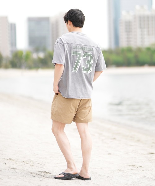 ムラサキスポーツ(ムラサキスポーツ)の「【ムラサキスポーツ限定】DEAR LAUREL × JACSON MATISSE FOOTBALL TEE Tシャツ DL25S-JM05(Tシャツ/カットソー・メンズ・ブラウン/ネイビー/オフホワイト/チャコールグレー・M/L/XL)」の15枚目の写真