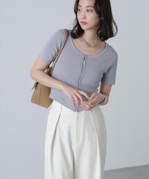 FREE'S MART | ◆フロントホックリブニット(ニット/セーター)