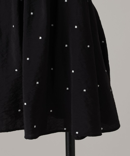 A part by（アパートバイ）の「ドットシシュウキャミ（キャミソール・レディース・ブラック/ブラウン/オフホワイト・FREE）」の21枚目の写真