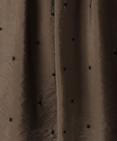 A part by（アパートバイ）の「ドットシシュウキャミ（キャミソール・レディース・ブラック/ブラウン/オフホワイト・FREE）」の16枚目の写真